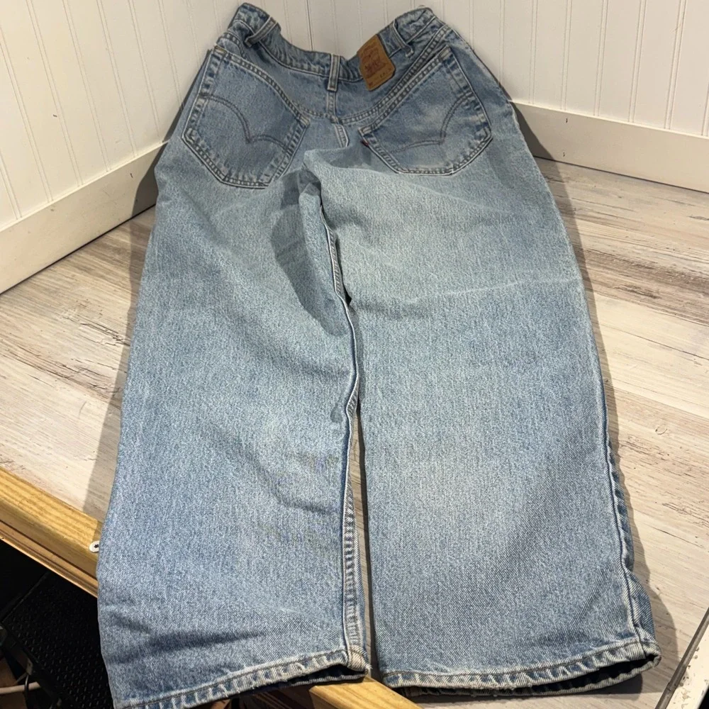 Vintage‎ Levis 550 Distressed Jeans Made in Canada Mens 38x34 (36x33.5)